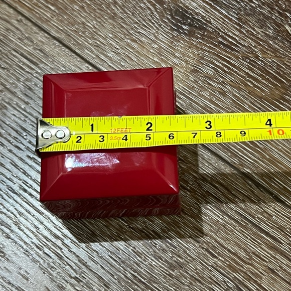James Allen Red Jewelry Box - Picture 6 of 9